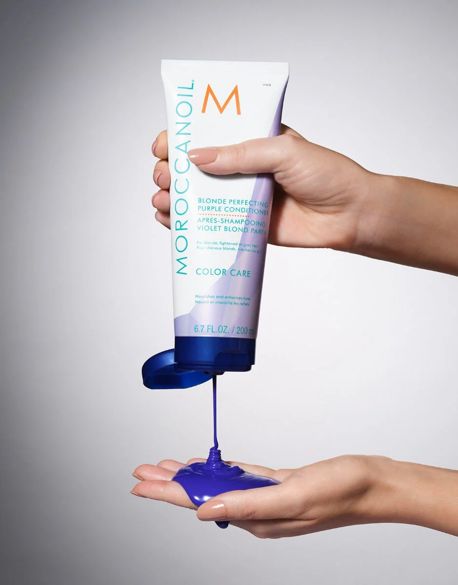 Blonde Perfecting Purple Shampoo & Conditioner Liter Bundle - Image 4