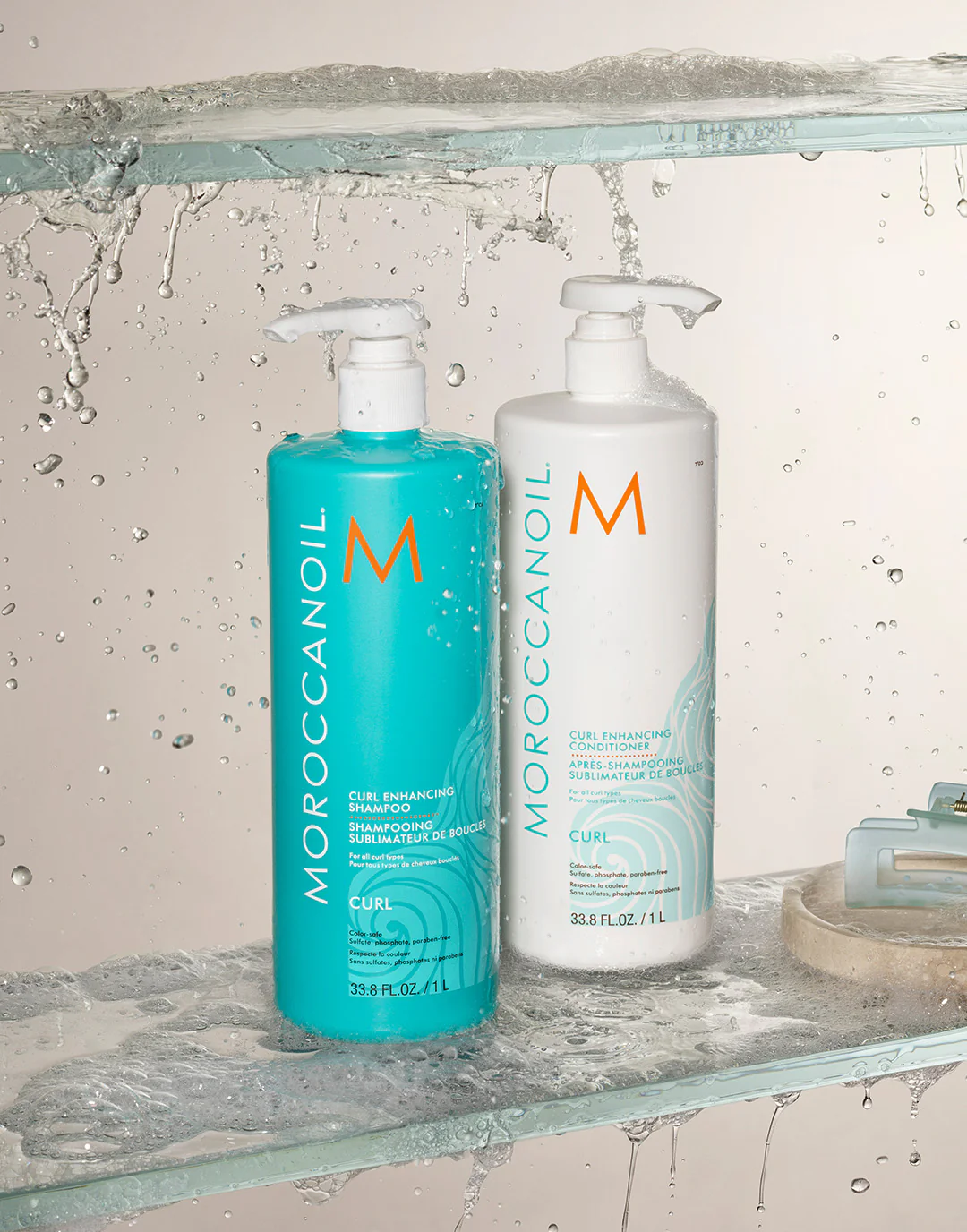 Curl Enhancing Shampoo & Conditioner Liter Bundle - Image 4