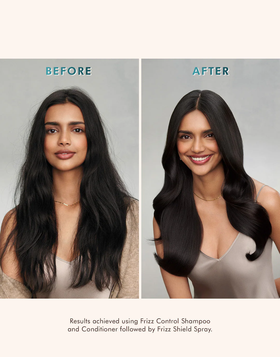 Frizz Control Shampoo & Conditioner Liter Bundle - Image 6